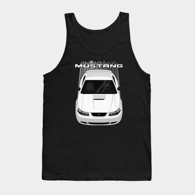 Mustang GT 1999 to 2004 SN95 New Edge - White Tank Top by V8social